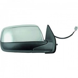 Specchio specchietto retrovisore esterno sinistro MAZDA BT-50 anni 2006-2012 elettrico riscaldabile ripiegabile calotta cromata asferico