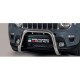 Bullbar anteriore OMOLOGATO JEEP Renegade 2018- acciaio INOX mod Medium anche nero