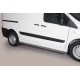 Coppia set protezioni sottoporta laterali TUNING SUV Peugeot Expert Versione 2006-2015 passo corto diam 63mm acciaio inox anche nero opaco