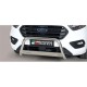 Bullbar anteriore OMOLOGATO SUV Ford Transit Custom L1 L2 2018- diam 63mm mod Medium acciaio inox anche nero opaco