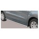 Coppia set protezioni sottoporta laterali TUNING SUV Citroen Berlingo 2008-2014 diam 63mm acciaio inox anche nero opaco