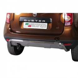 Barra tubo protezione posteriore SUV Dacia Duster 2010-2017 diam 50mm acciaio inox anche nero opaco